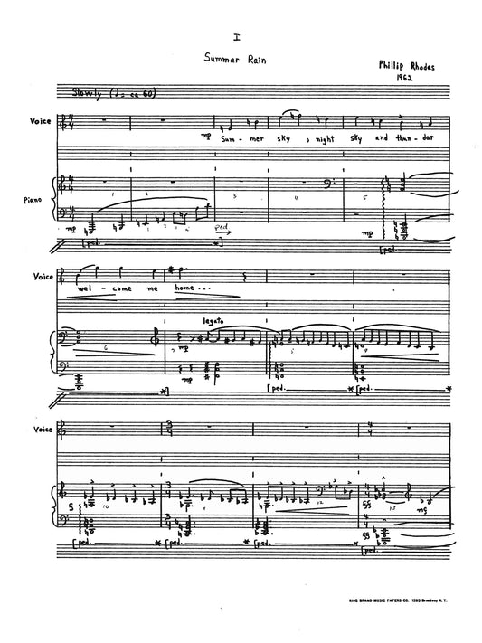 RECOLLECTIONS OF A SUMMER PAST