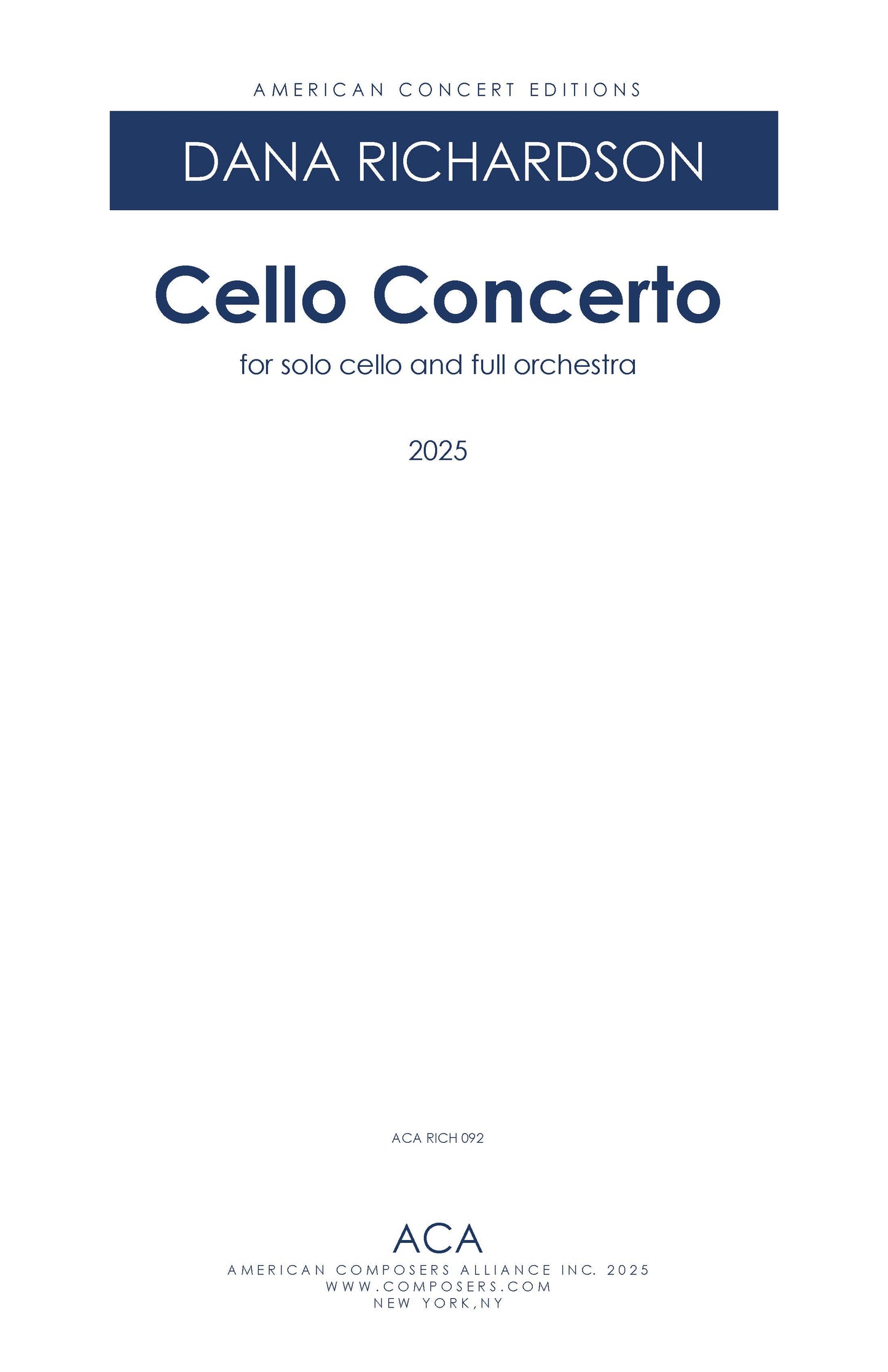 Cello Concerto