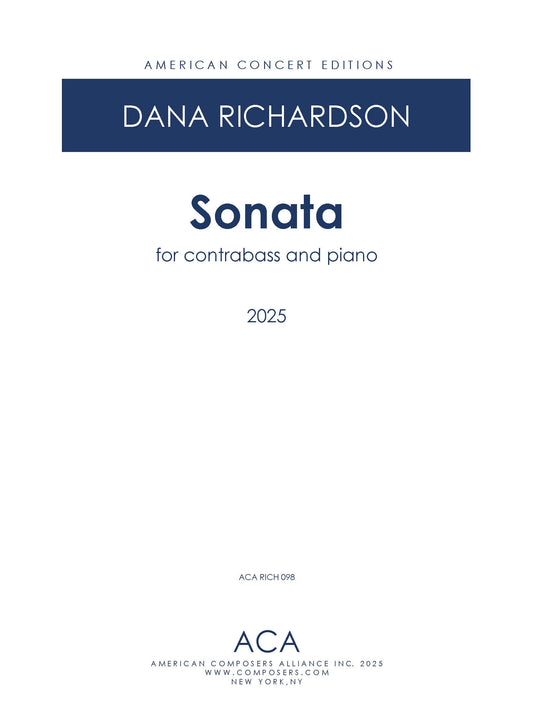 Sonata for Contrabass and Piano