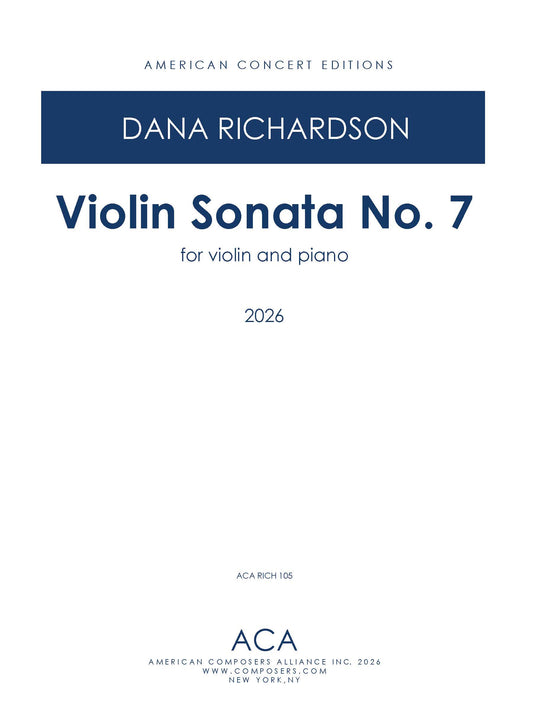 Violin Sonata No. 7