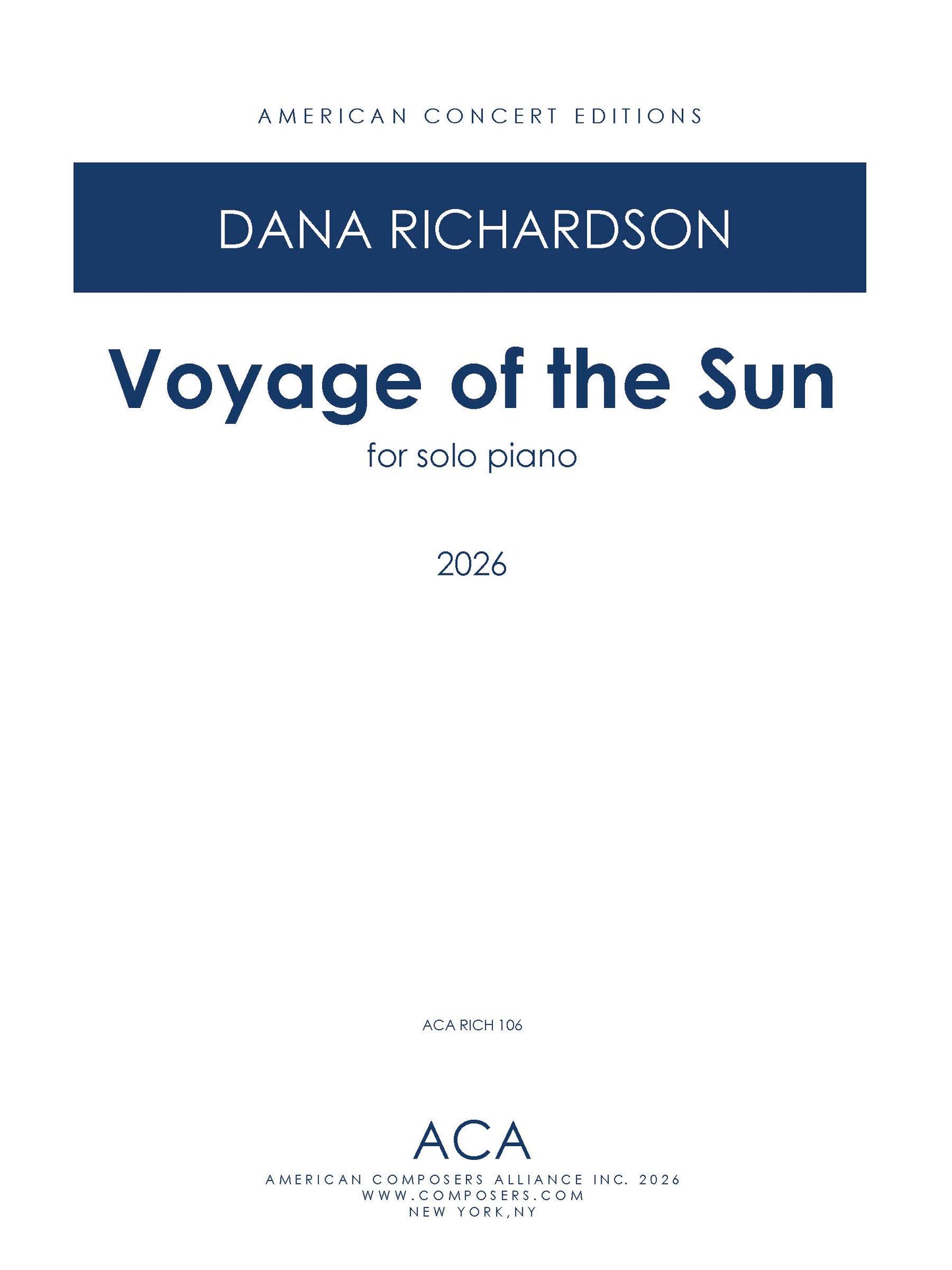 Voyage of the Sun