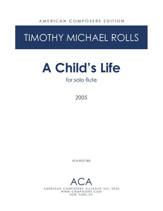 A Child's Life