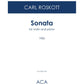 Sonata for Violin and Piano