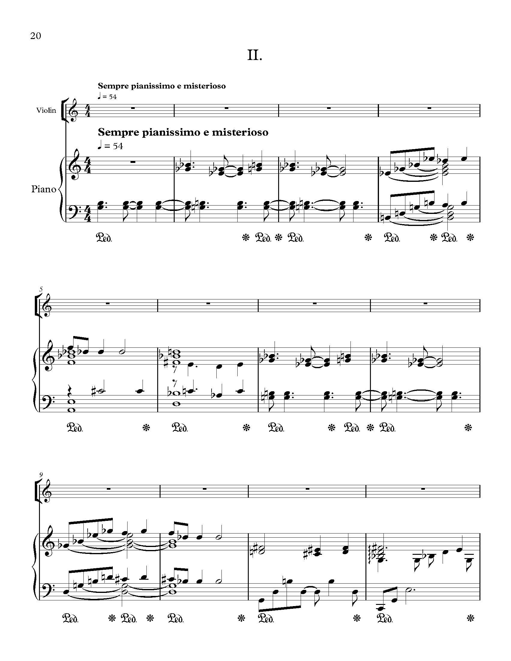 Sonata for Violin and Piano – American Composers Alliance