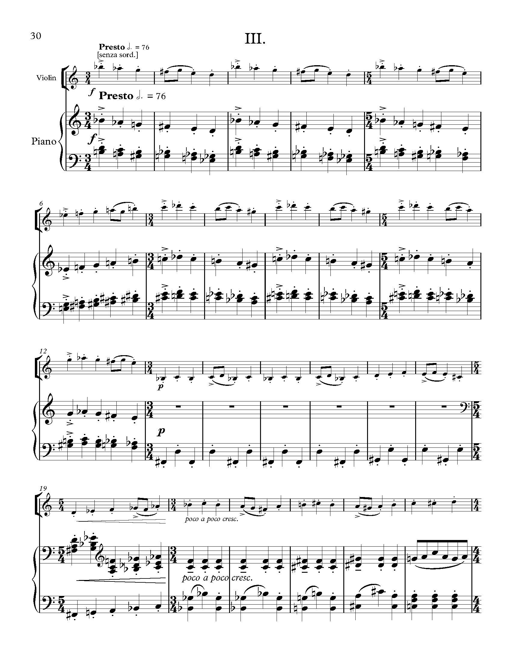 Sonata for Violin and Piano – American Composers Alliance
