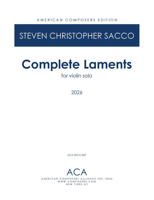 Complete Laments
