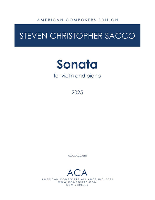 Sonata for Violin and Piano