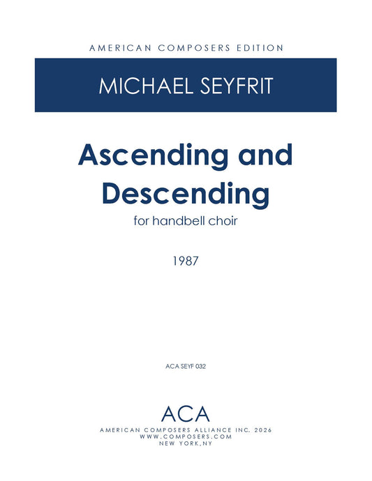 ASCENDING AND DESCENDING