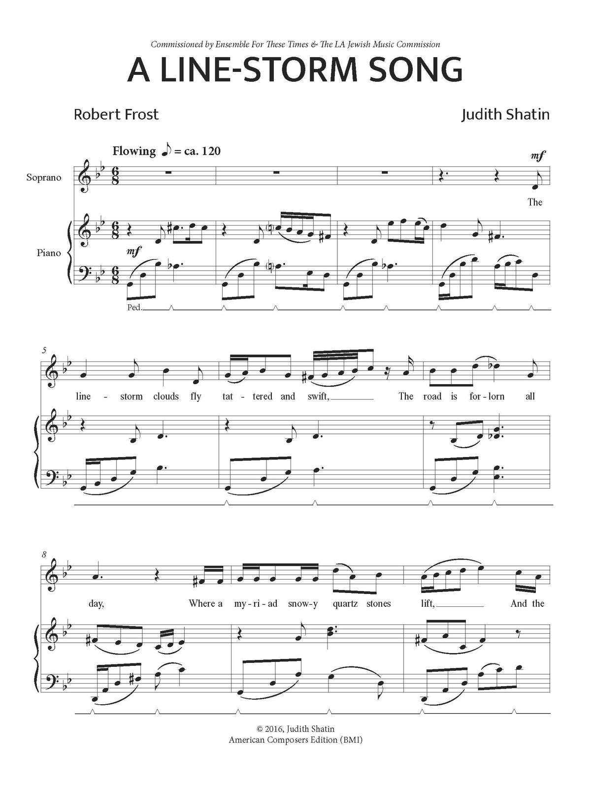 A Line-Storm Song