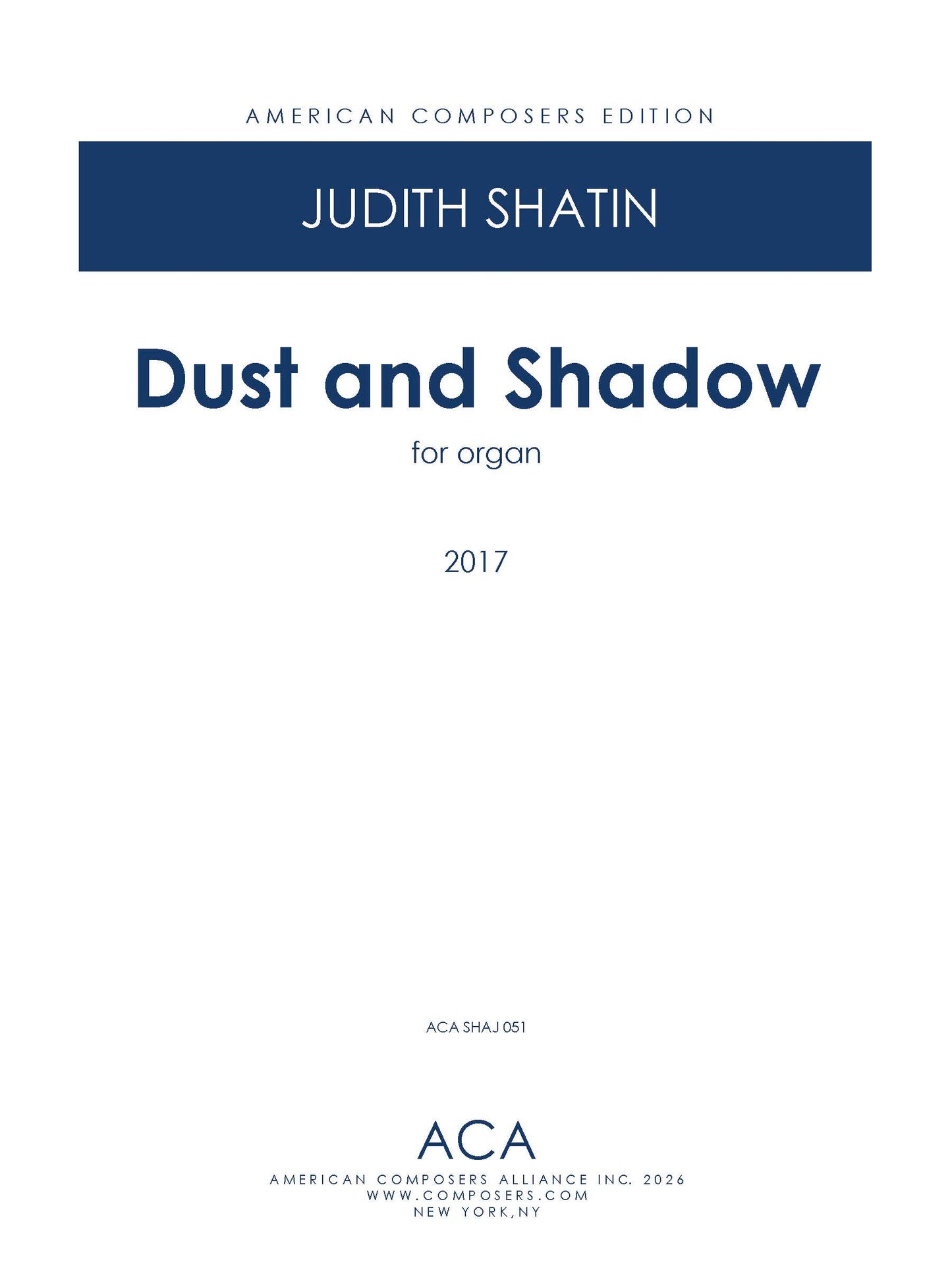 Dust and Shadow
