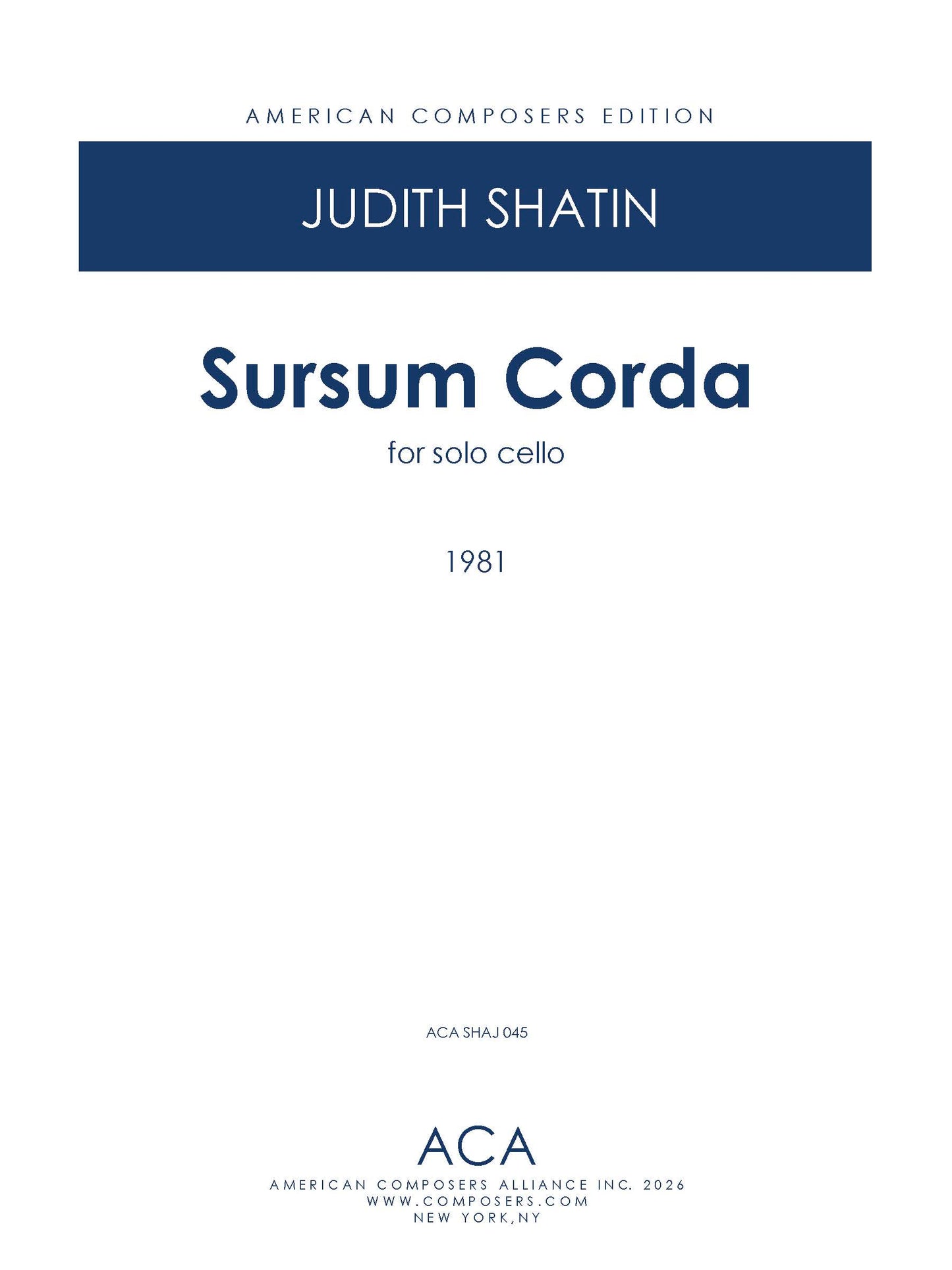 Sursum Corda