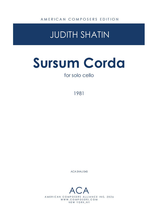 Sursum Corda