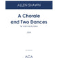 A Chorale and Two Dances
