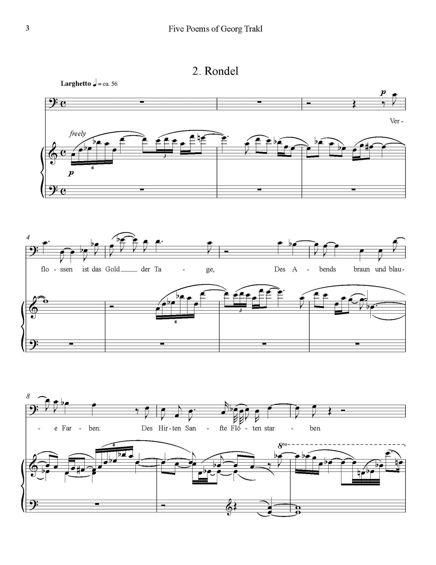 Five Poems of Georg Trakl