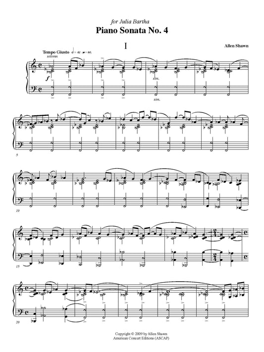 Piano Sonata No. 4