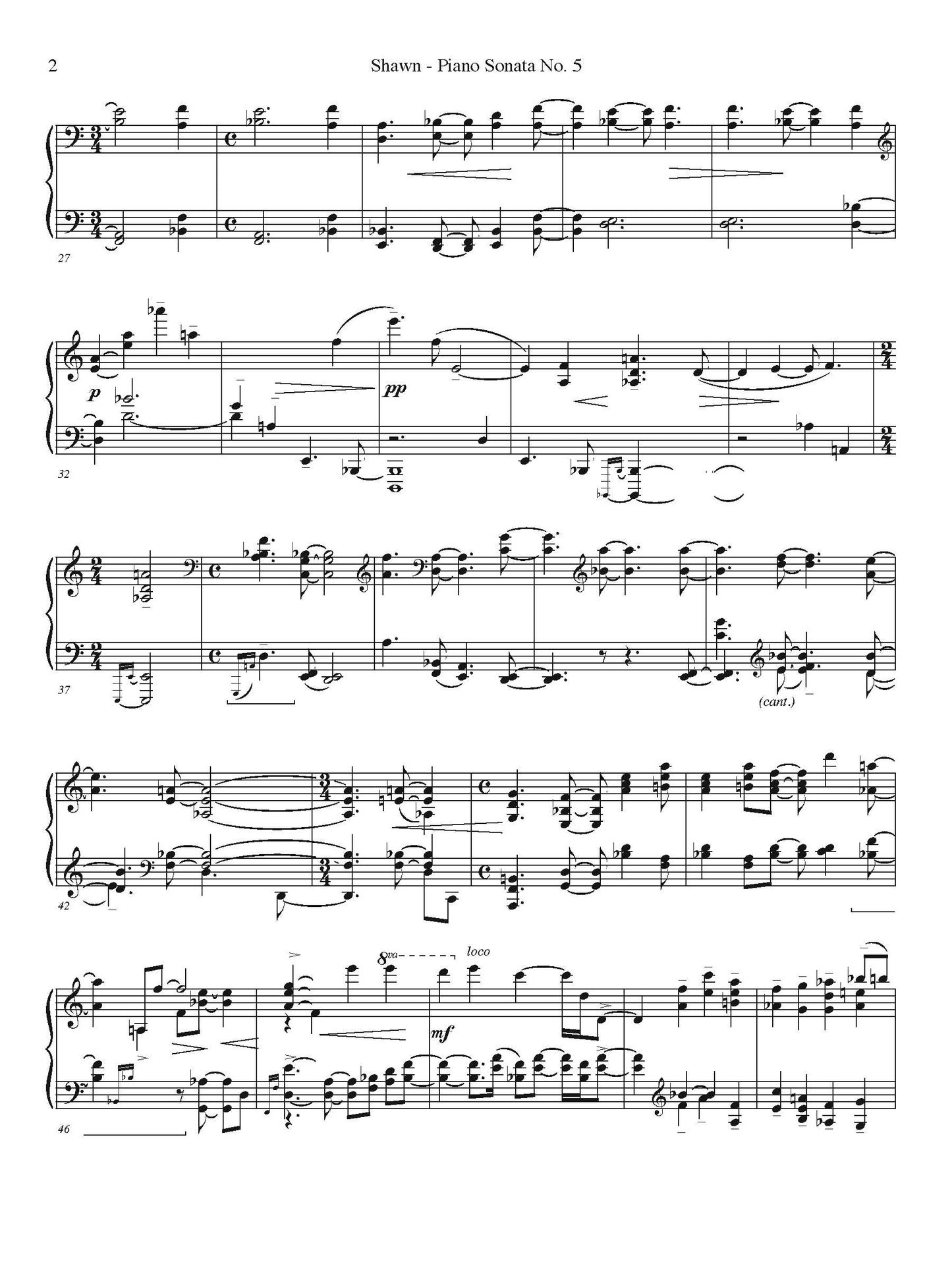 Piano Sonata No. 5