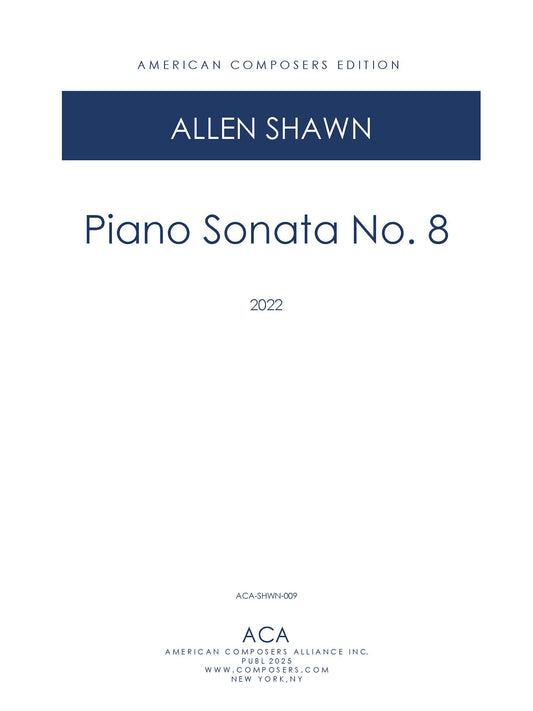 Piano Sonata No. 8