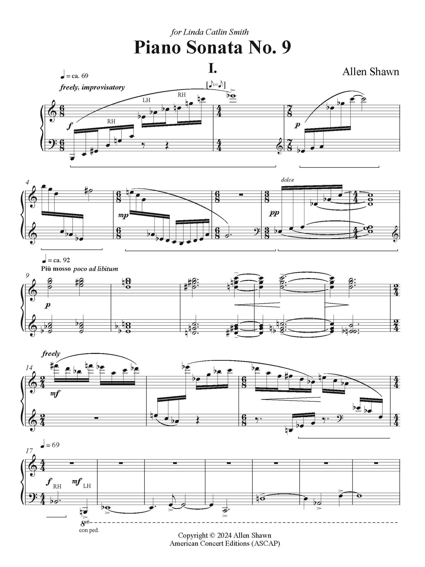 Piano Sonata No. 9