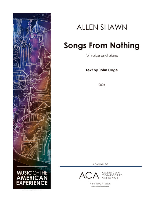 Songs From Nothing