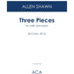 Three Pieces for Cello and Piano