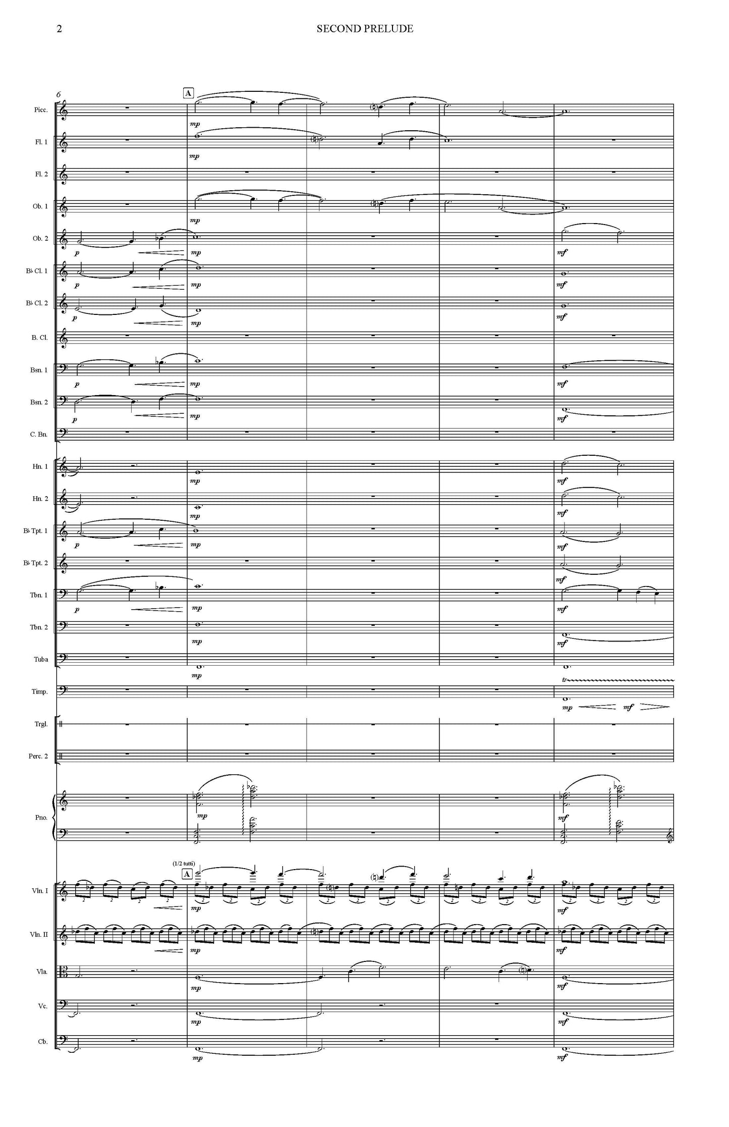 Second Prelude for Orchestra: "Concordia"