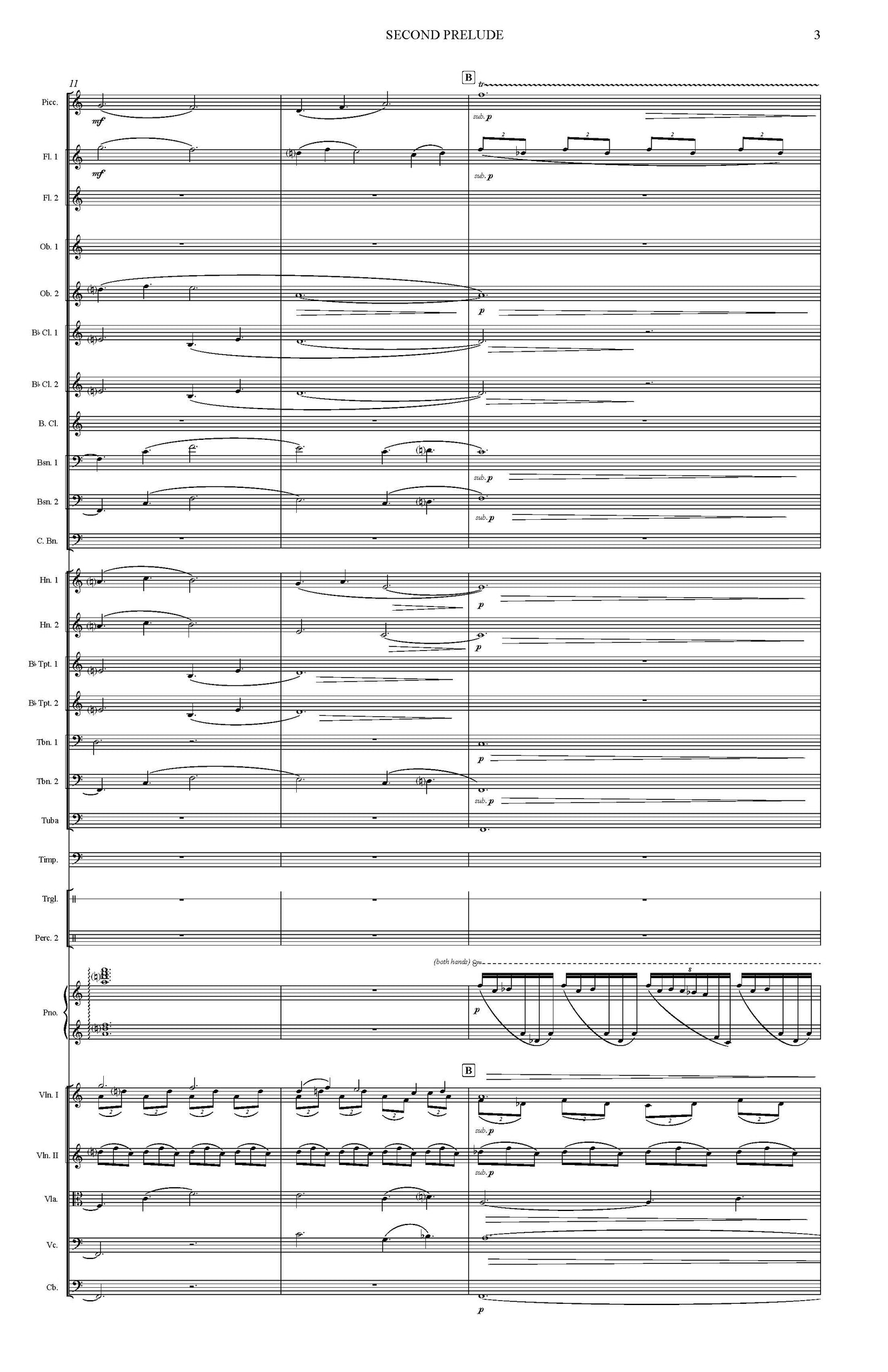 Second Prelude for Orchestra: "Concordia"