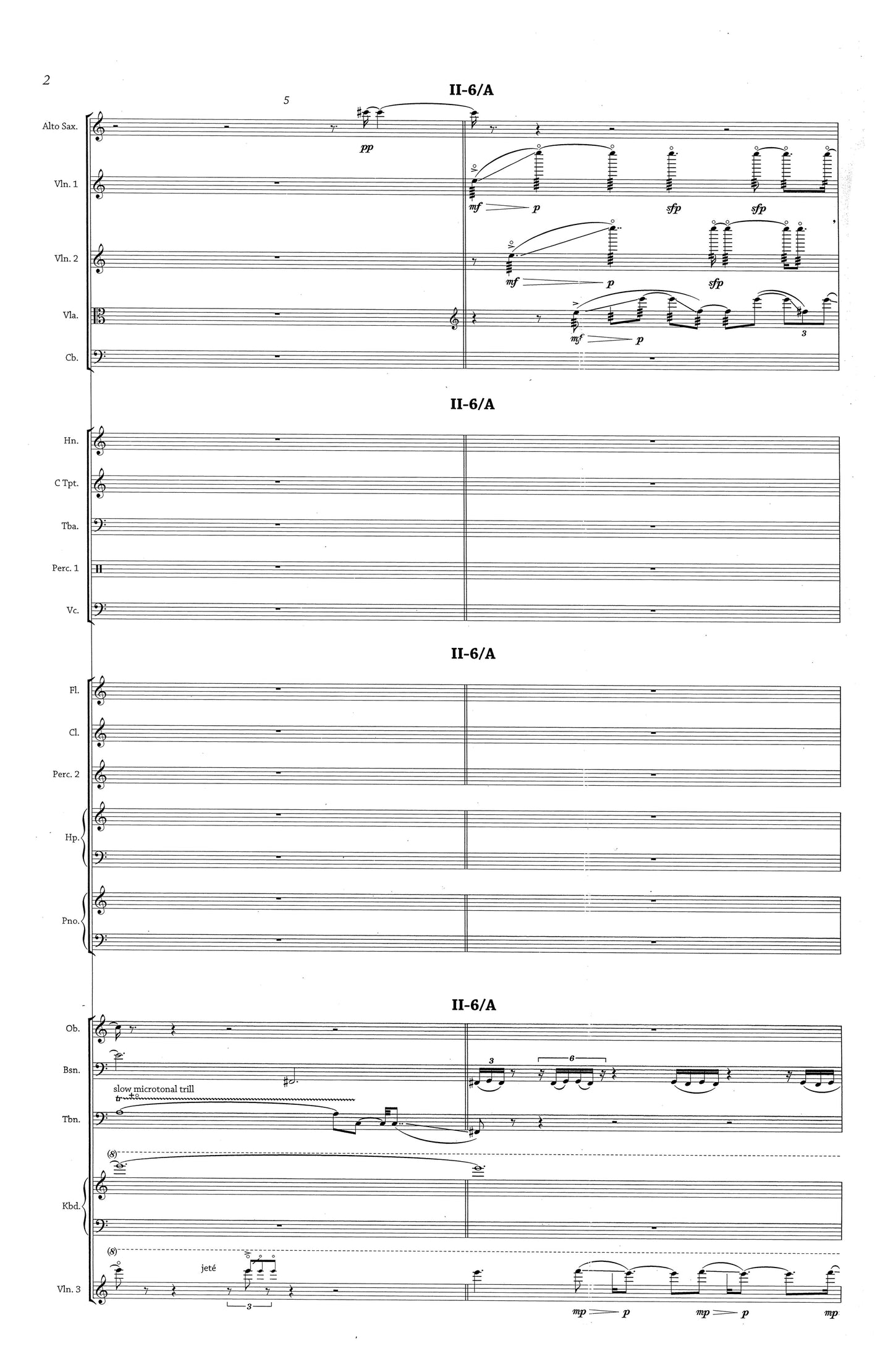 THIN MUSIC / THICK MUSIC Two Pieces for Twenty Players - ii. Thick Music