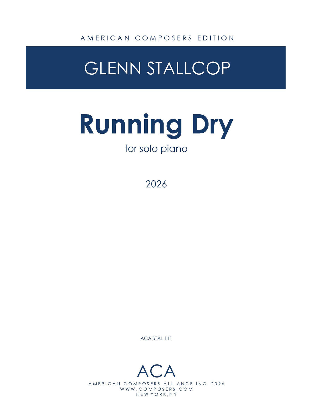 Running Dry