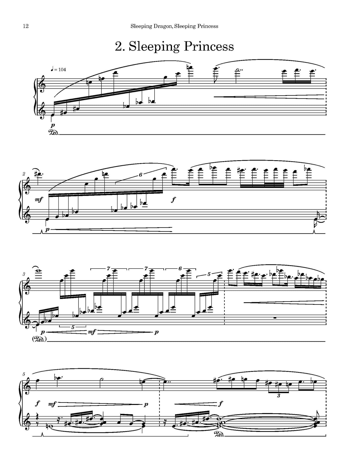 Sleeping Dragon, Sleeping Princess