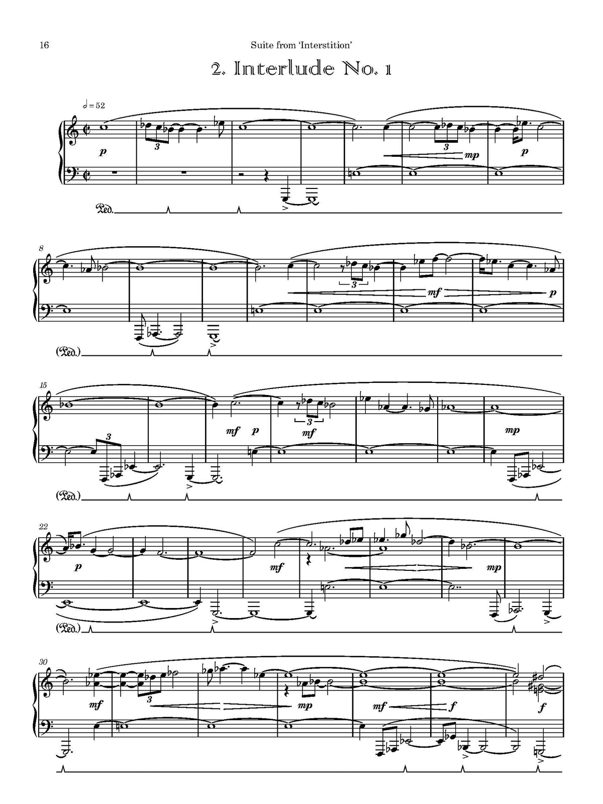 Suite from 'Interstition'