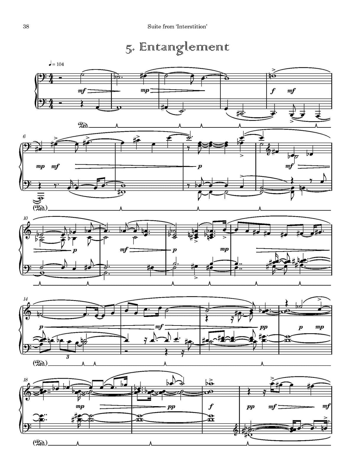 Suite from 'Interstition'