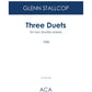 THREE DUETS FOR TWO DOUBLE BASSES