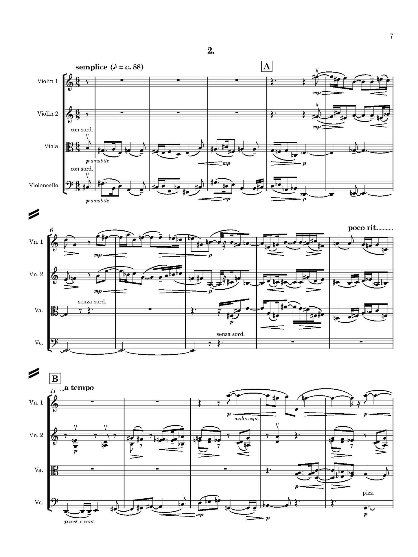 String Quartet No. 1