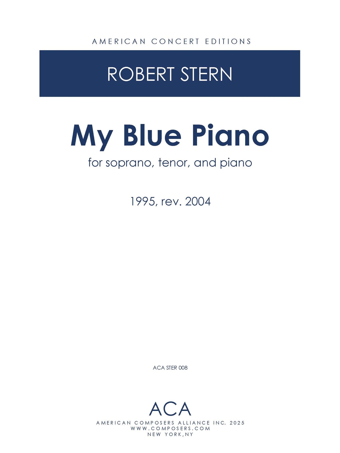 My Blue Piano