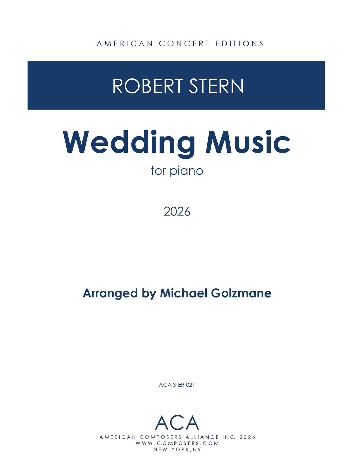 Wedding Music for Piano