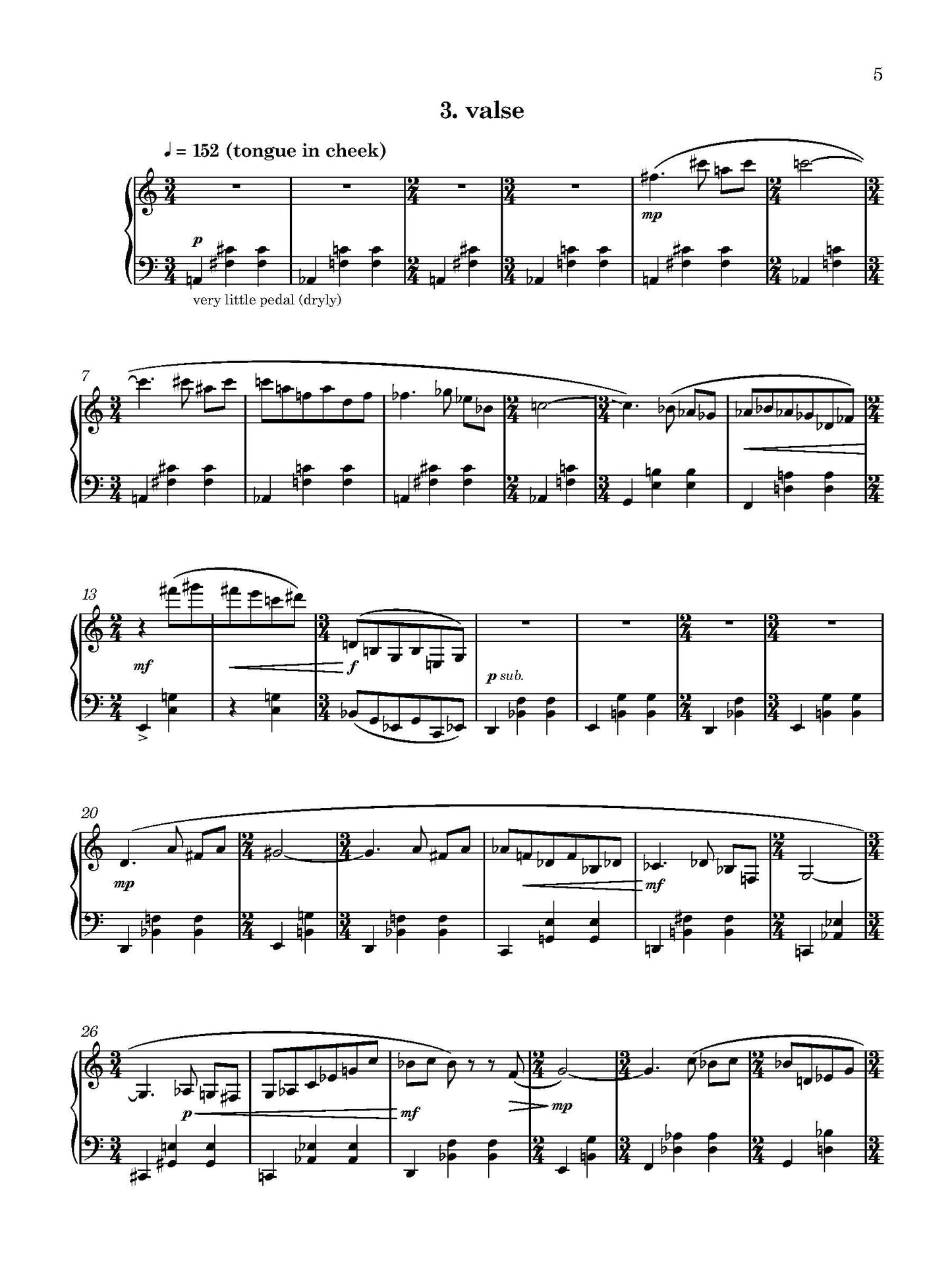 miniatures for piano