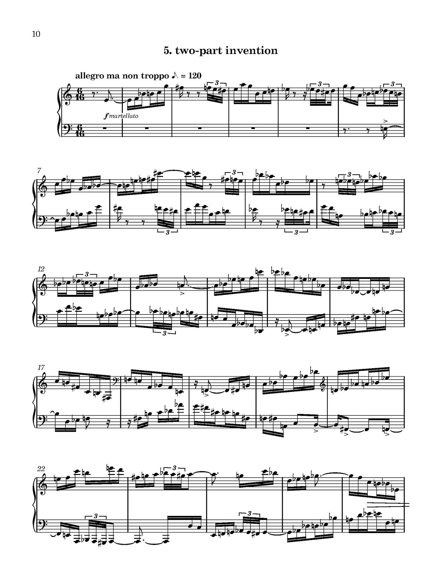 miniatures for piano