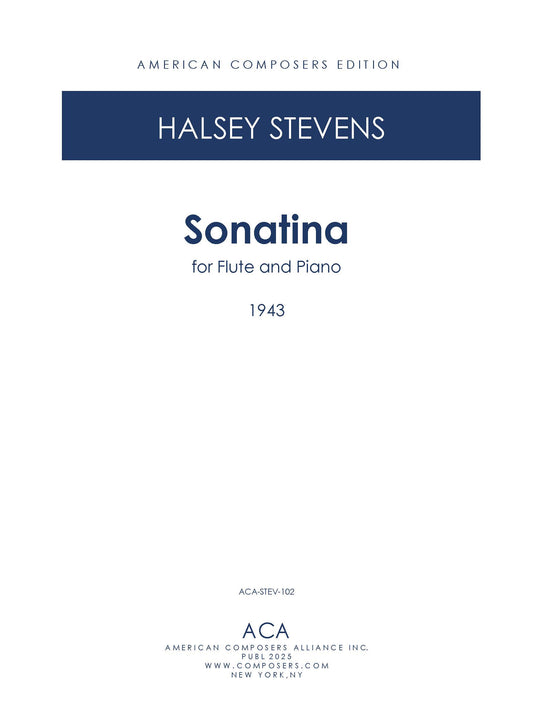 Sonatina for Flute and Piano