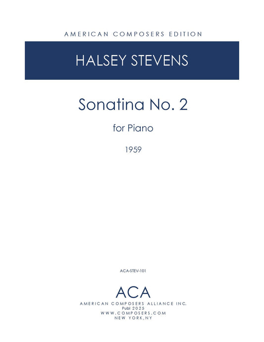 Sonatina No. 2 for Piano