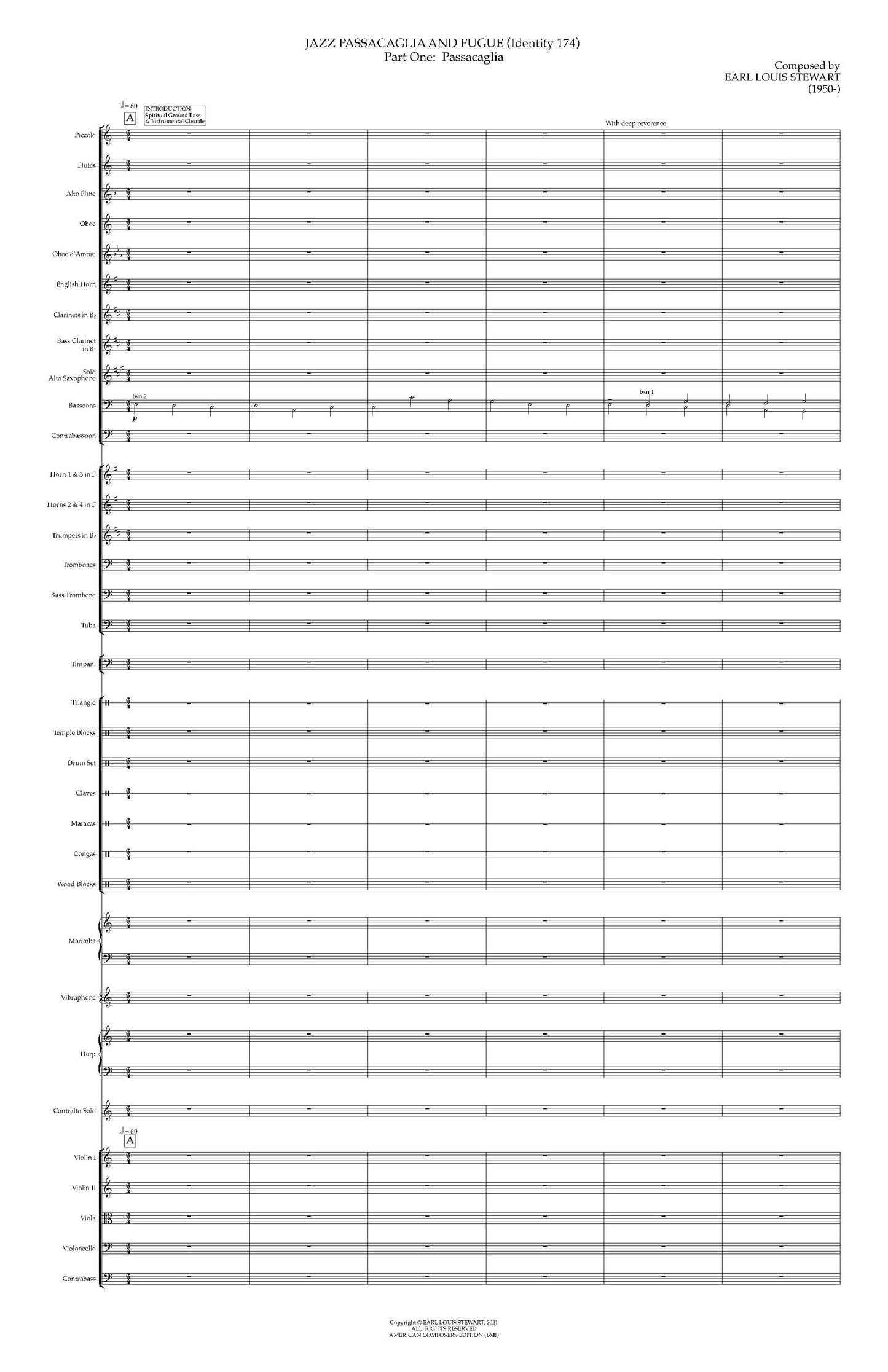 Jazz Passacaglia and Fugue