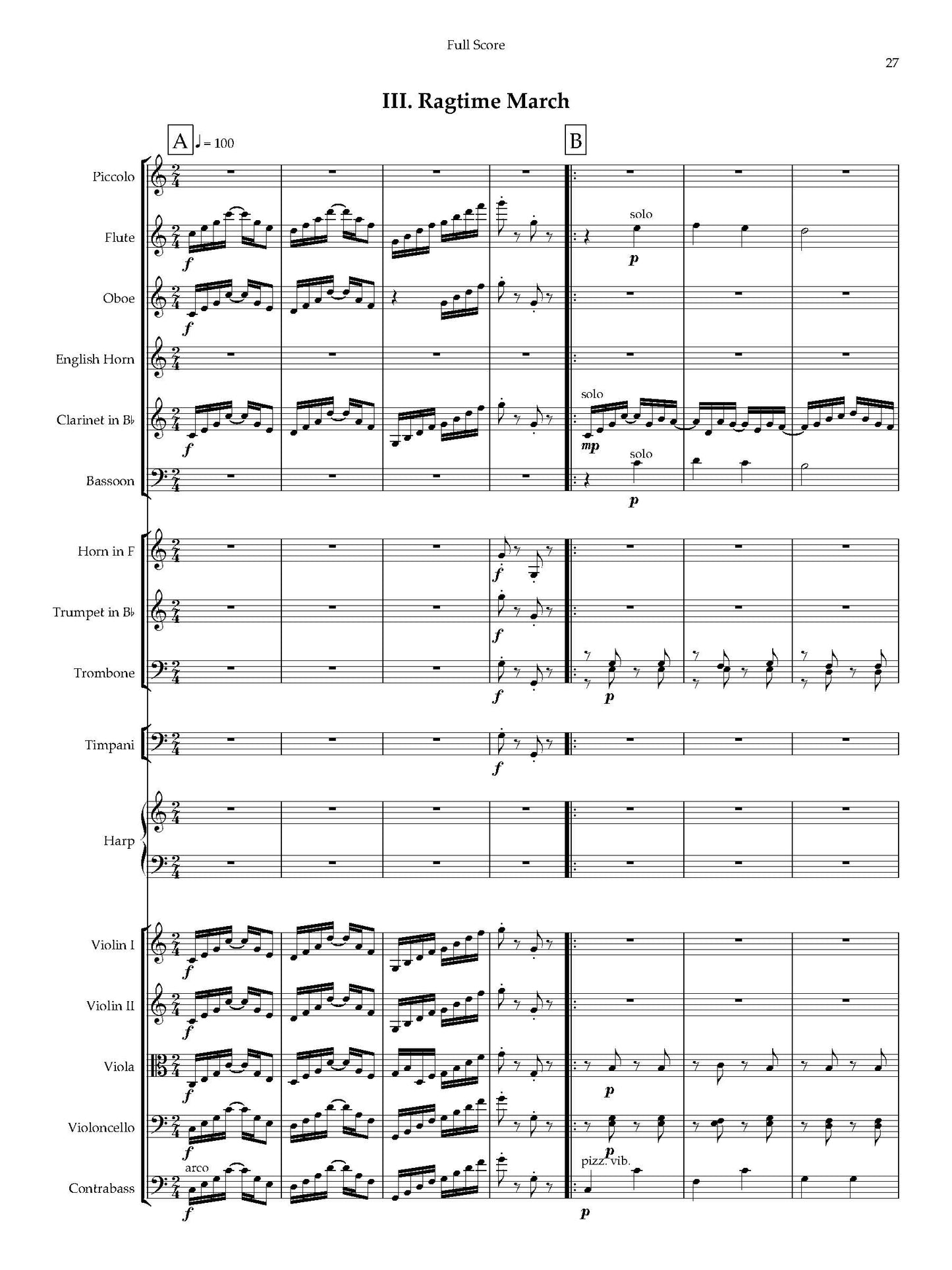 Three Ragtime Offerings