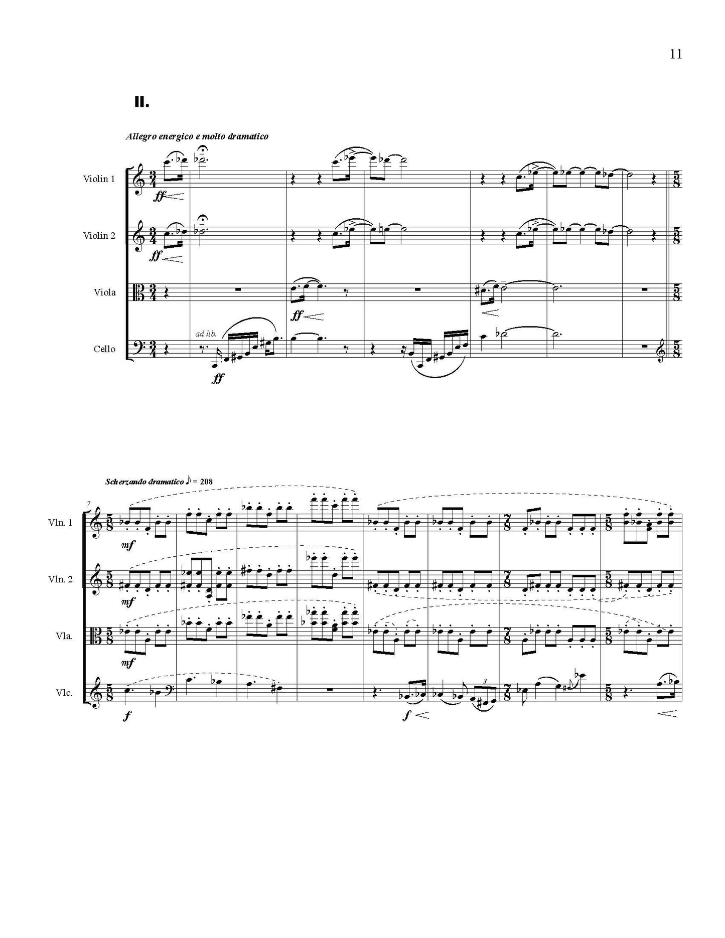 Dancing Ground of the Sun: String Quartet No. 7