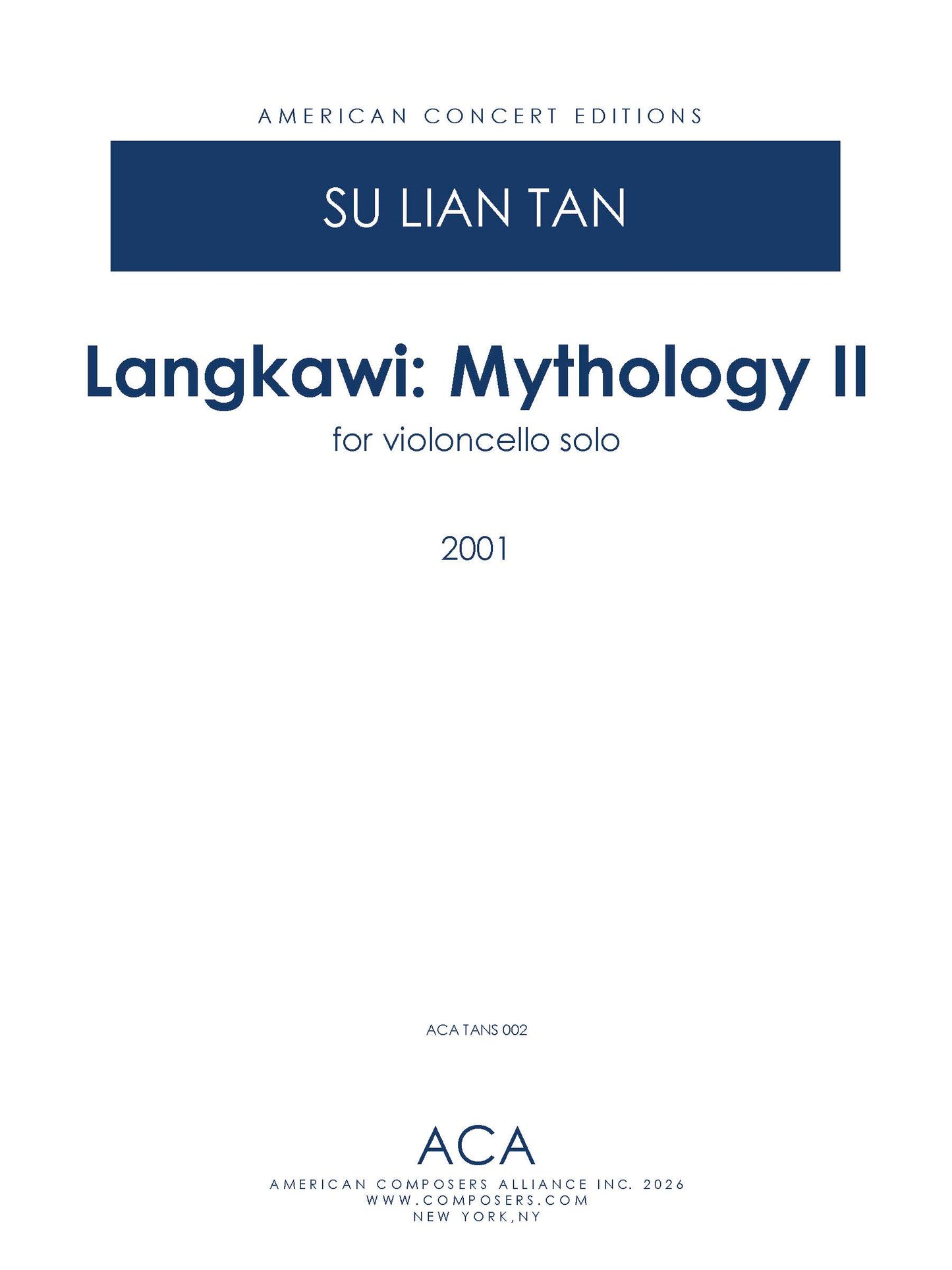Langkawi: Mythology II