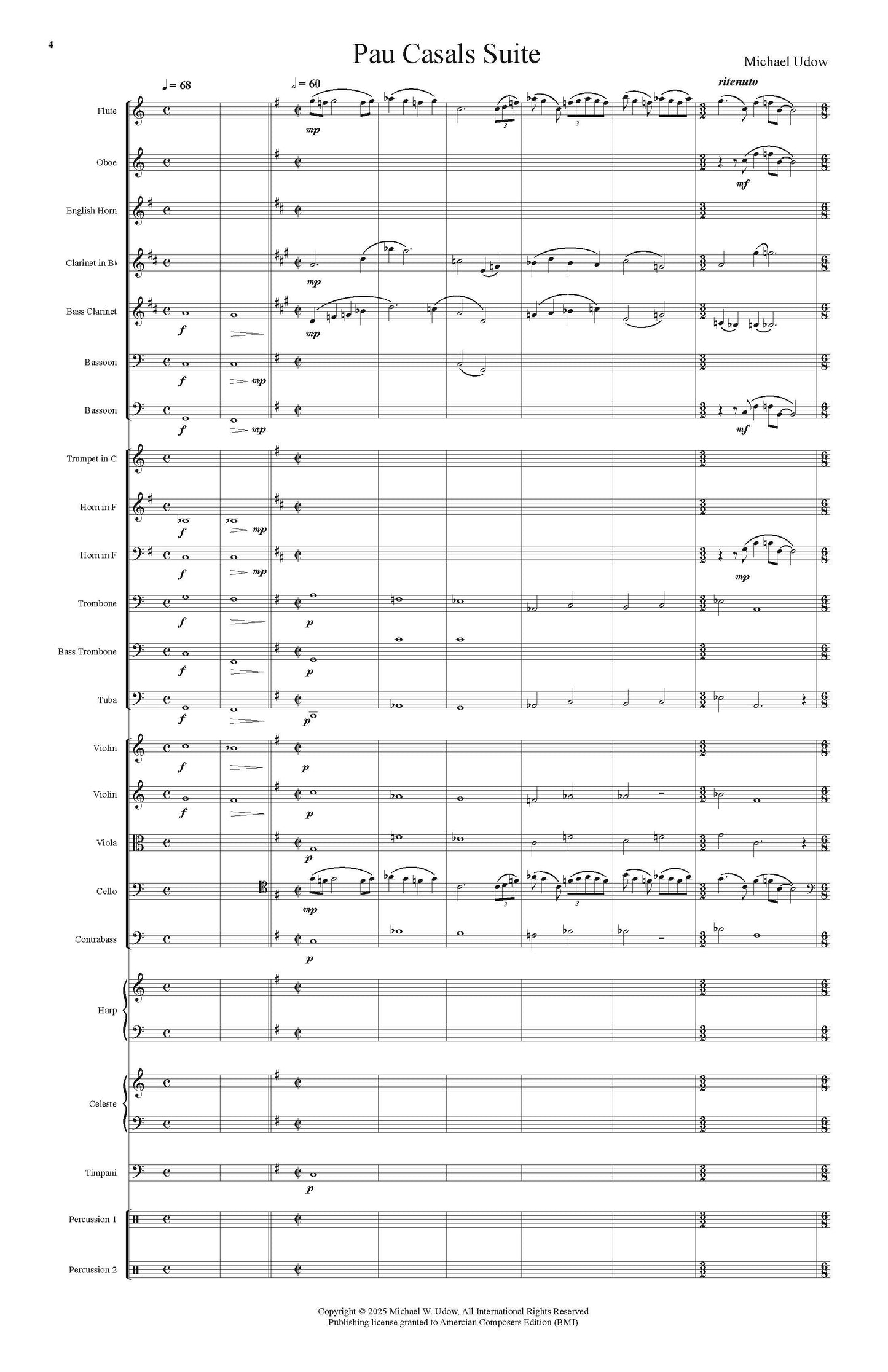 Pau Casals - Suite for Orchestra