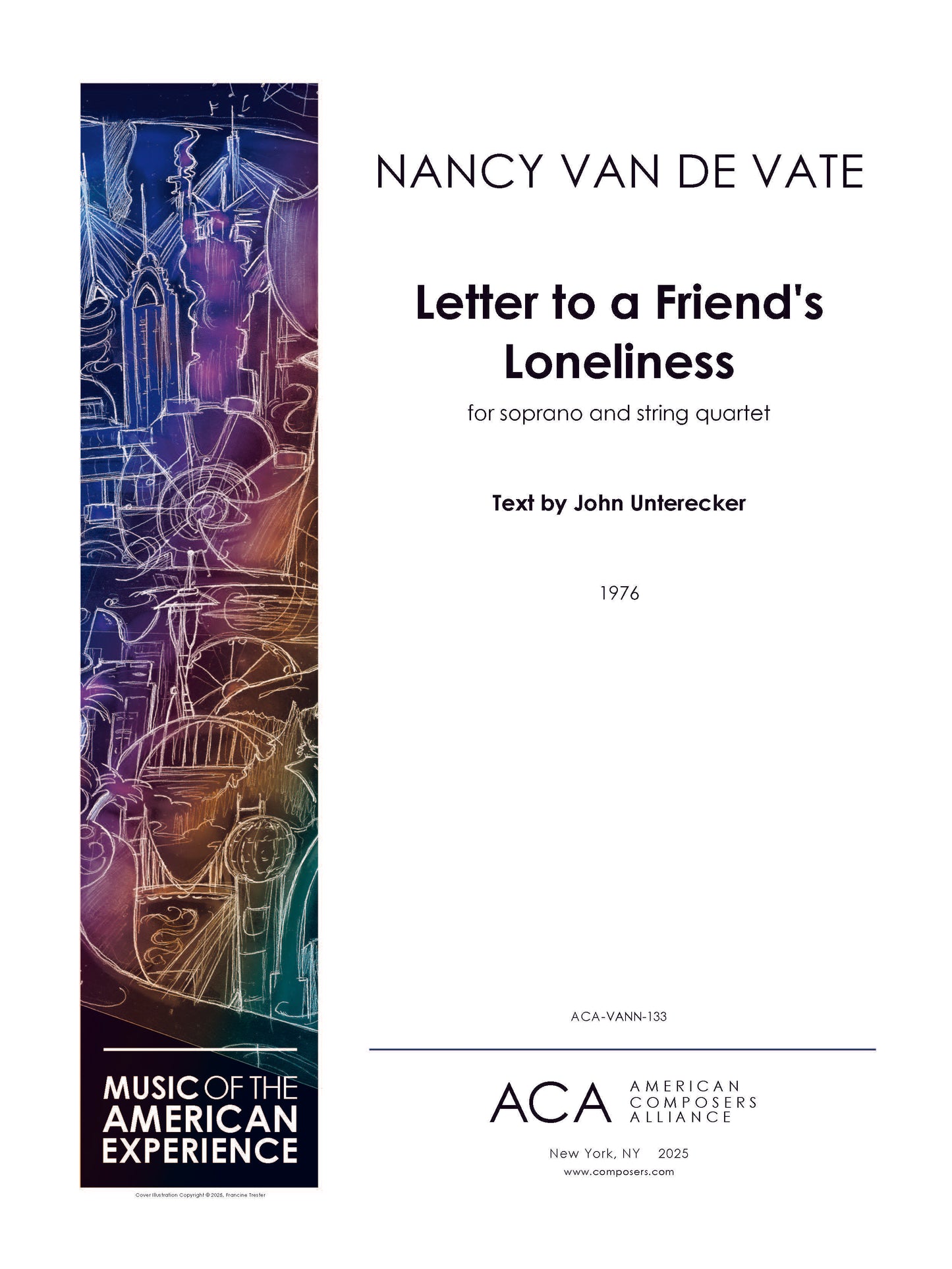 LETTER TO A FRIEND'S LONELINESS