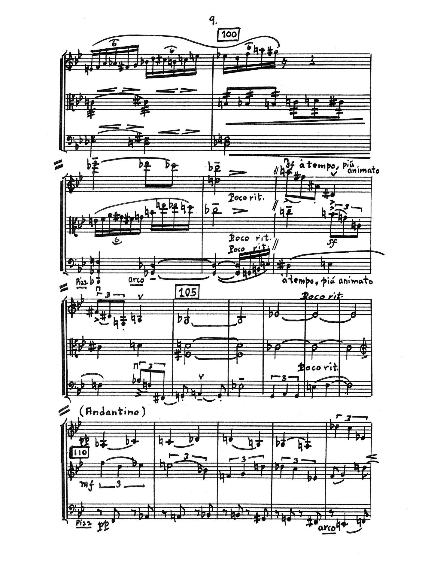 TRIO FOR STRINGS, op 19