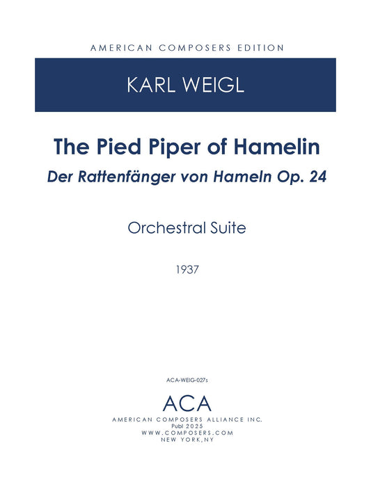 PIED PIPER OF HAMELIN - ORCHESTRAL SUITE