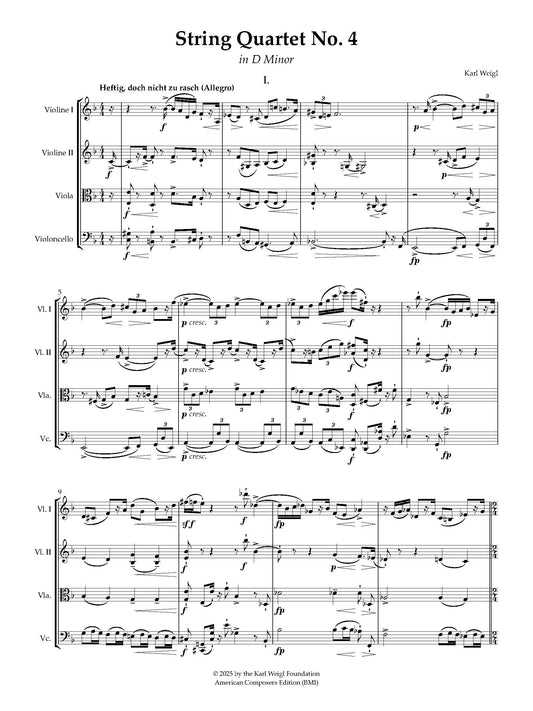 String Quartet No. 4 in D minor