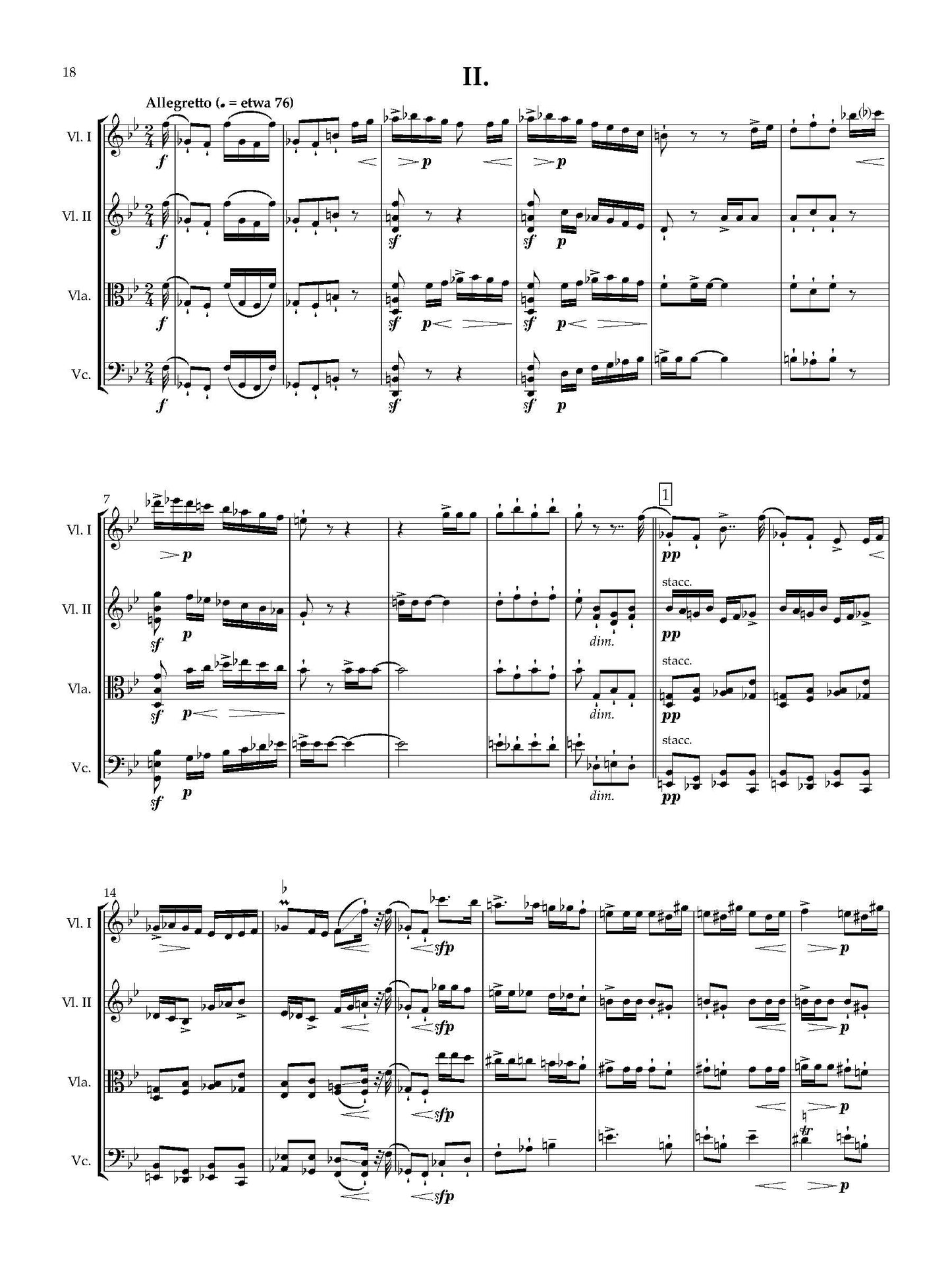 String Quartet No. 4 in D minor