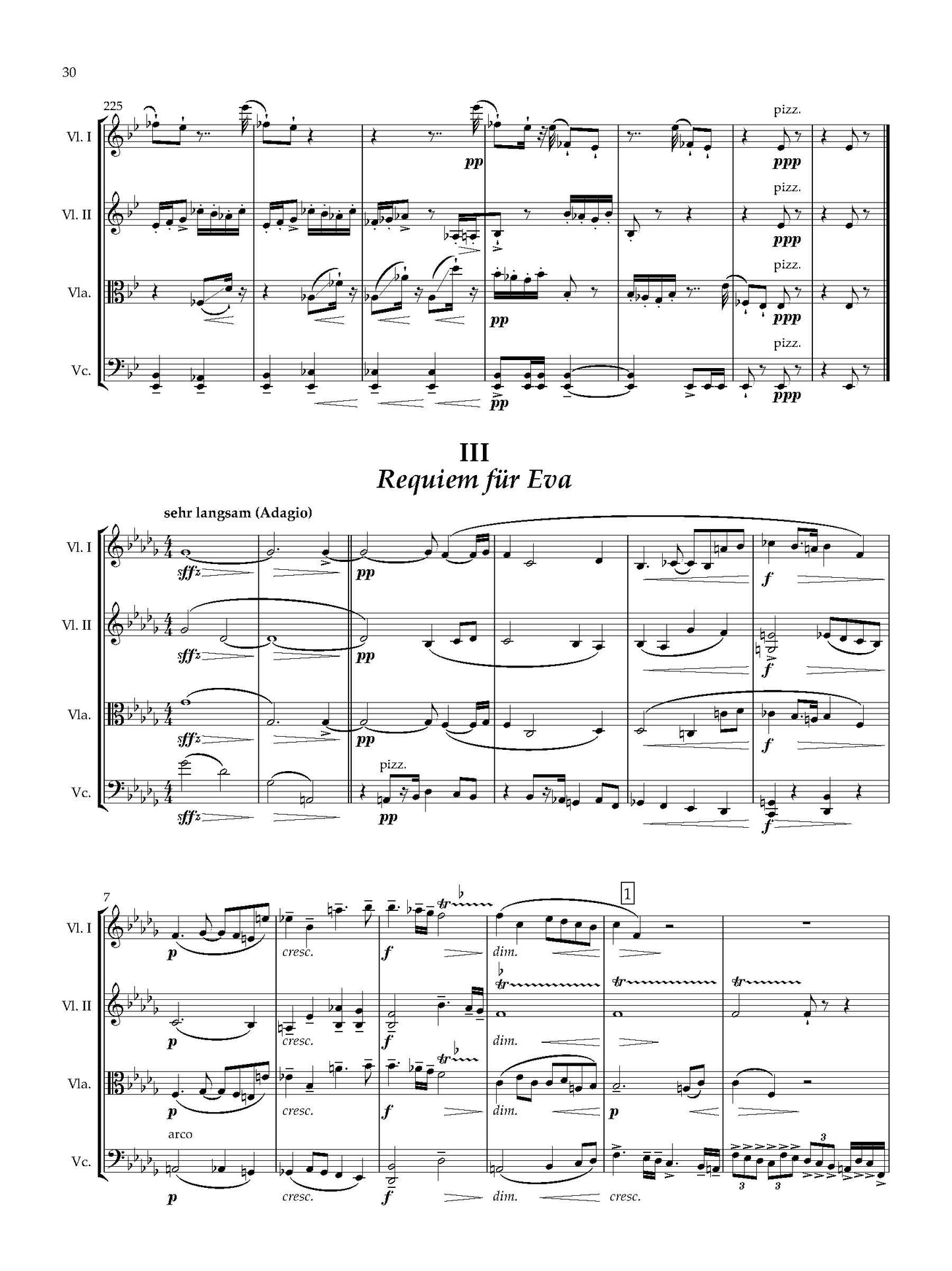 String Quartet No. 4 in D minor